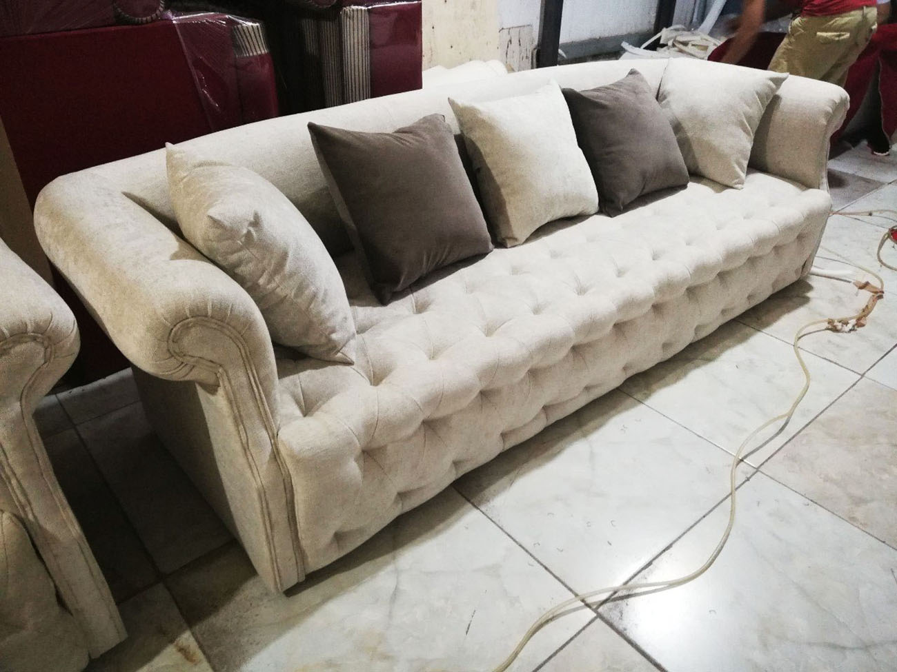 GHẾ SOFA VĂNG TÂN CỔ ĐIỂN B4